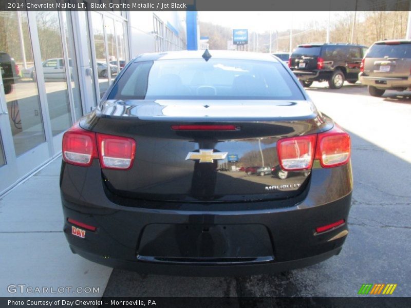 Black Granite Metallic / Jet Black 2014 Chevrolet Malibu LT