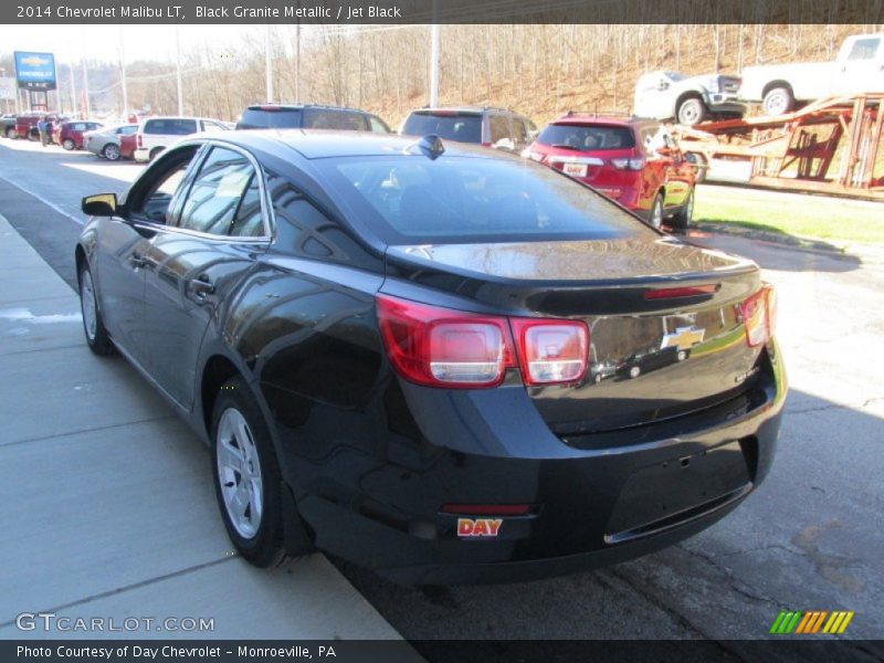 Black Granite Metallic / Jet Black 2014 Chevrolet Malibu LT