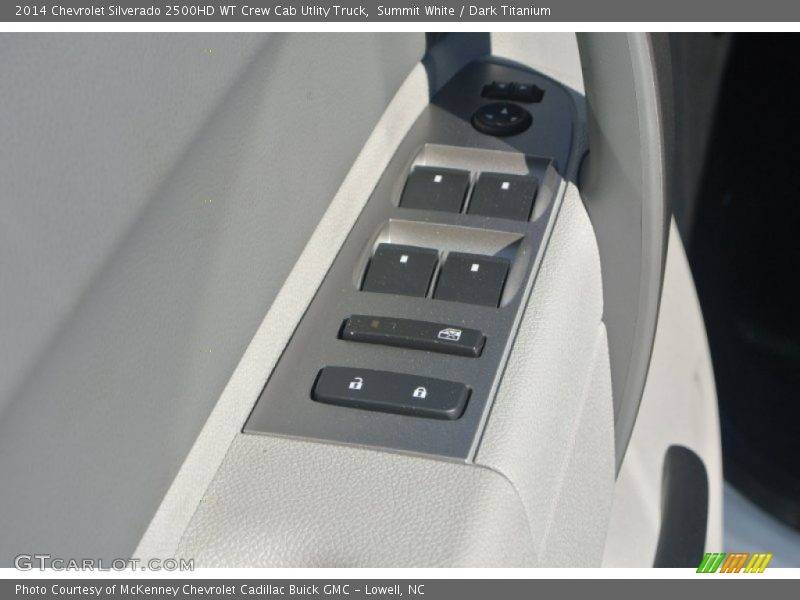 Summit White / Dark Titanium 2014 Chevrolet Silverado 2500HD WT Crew Cab Utlity Truck