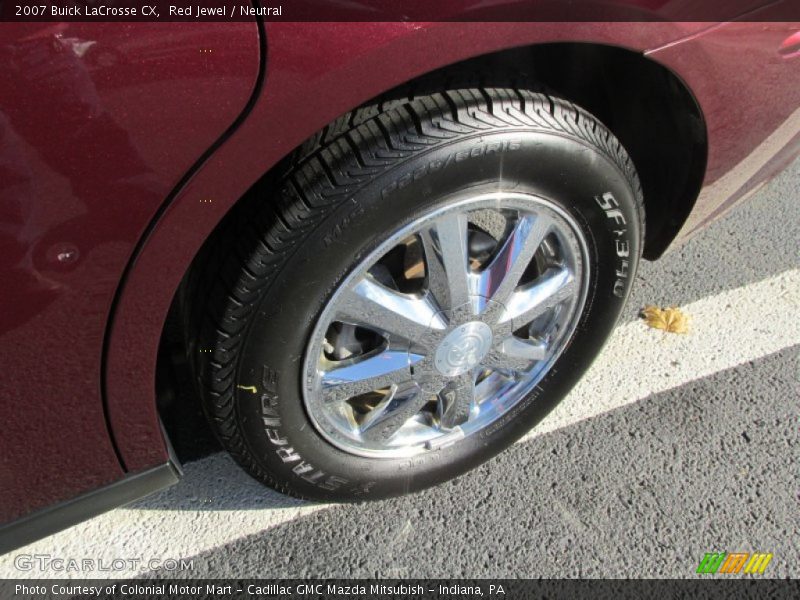 Red Jewel / Neutral 2007 Buick LaCrosse CX