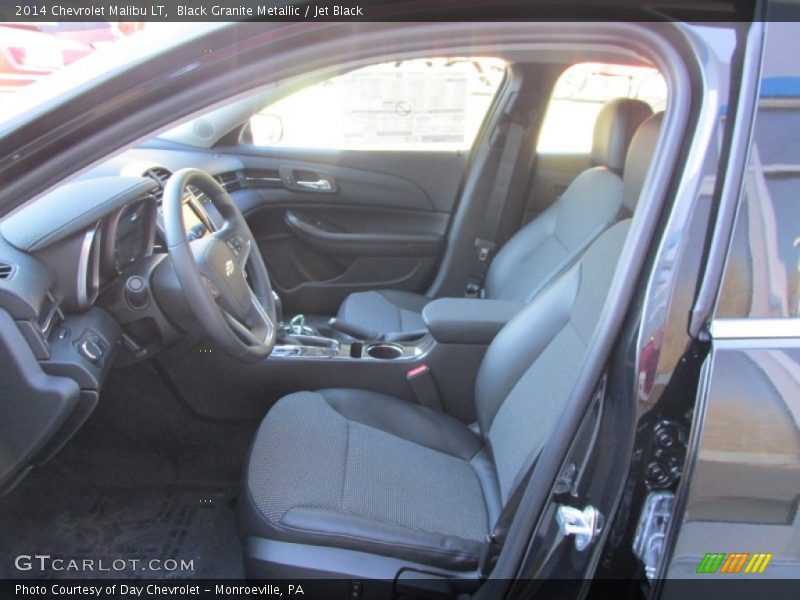 Black Granite Metallic / Jet Black 2014 Chevrolet Malibu LT
