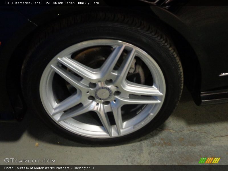 Black / Black 2013 Mercedes-Benz E 350 4Matic Sedan
