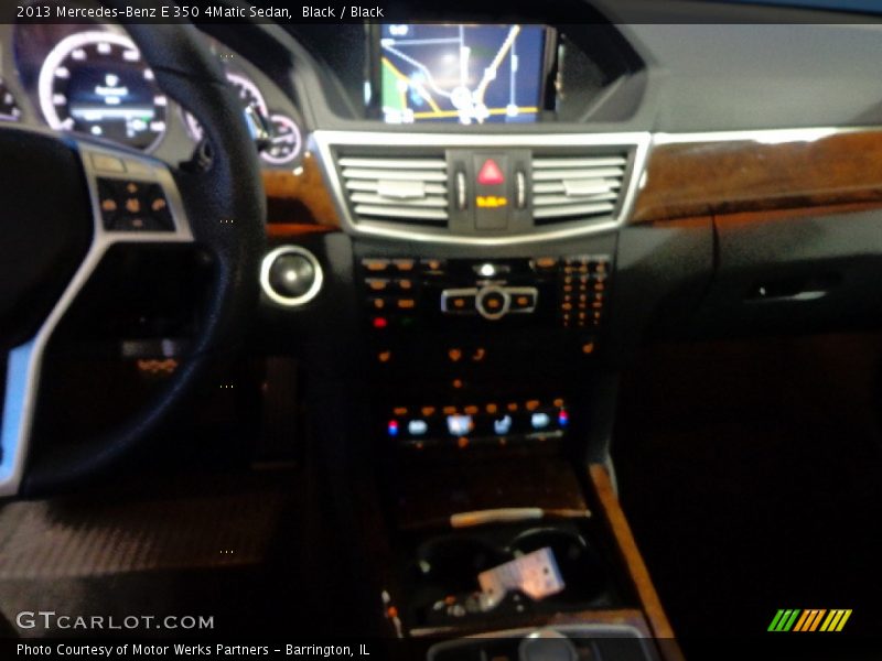 Black / Black 2013 Mercedes-Benz E 350 4Matic Sedan