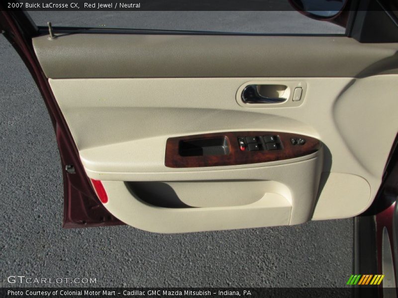 Red Jewel / Neutral 2007 Buick LaCrosse CX