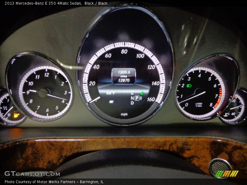 Black / Black 2013 Mercedes-Benz E 350 4Matic Sedan