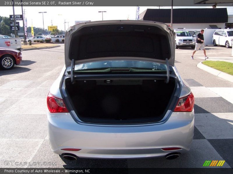 Radiant Silver / Gray 2013 Hyundai Sonata SE 2.0T
