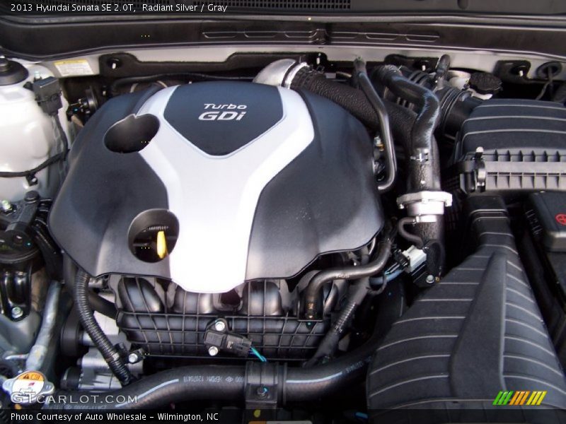  2013 Sonata SE 2.0T Engine - 2.0 Liter GDI Turbocharged DOHC 16-Valve D-CVVT 4 Cylinder