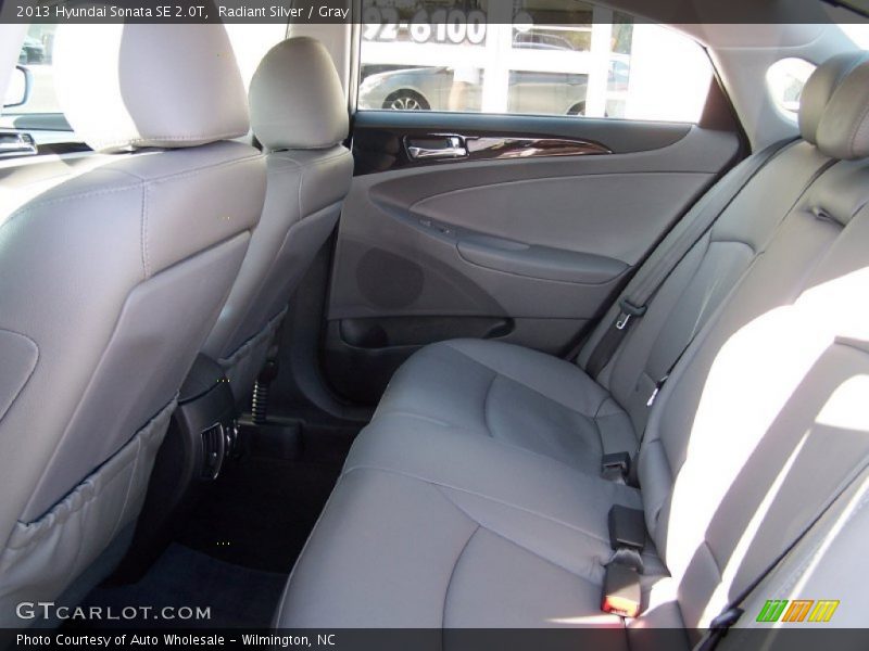 Radiant Silver / Gray 2013 Hyundai Sonata SE 2.0T