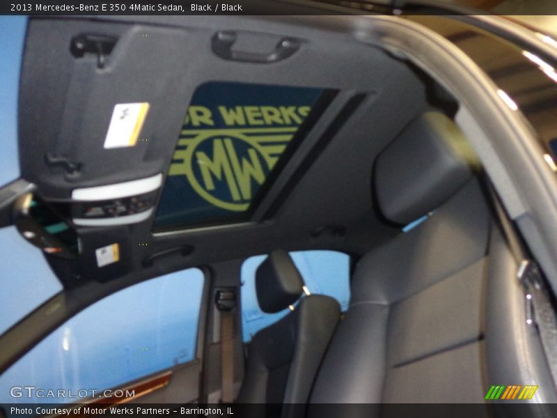 Black / Black 2013 Mercedes-Benz E 350 4Matic Sedan