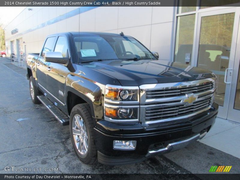 Black / High Country Saddle 2014 Chevrolet Silverado 1500 High Country Crew Cab 4x4