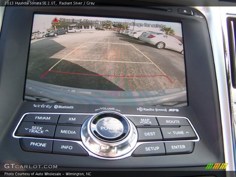 Radiant Silver / Gray 2013 Hyundai Sonata SE 2.0T