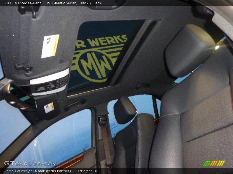 Black / Black 2013 Mercedes-Benz E 350 4Matic Sedan