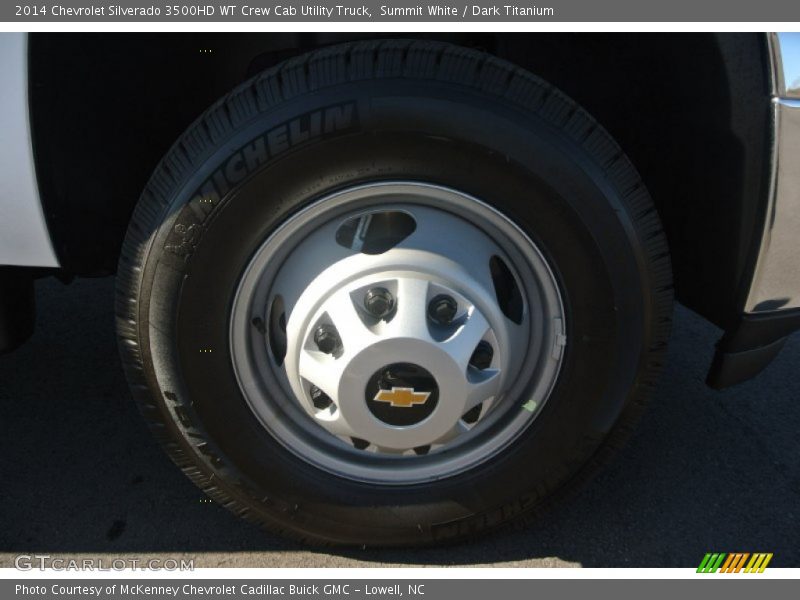  2014 Silverado 3500HD WT Crew Cab Utility Truck Wheel