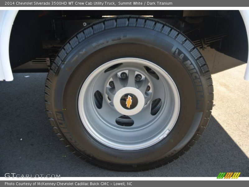  2014 Silverado 3500HD WT Crew Cab Utility Truck Wheel