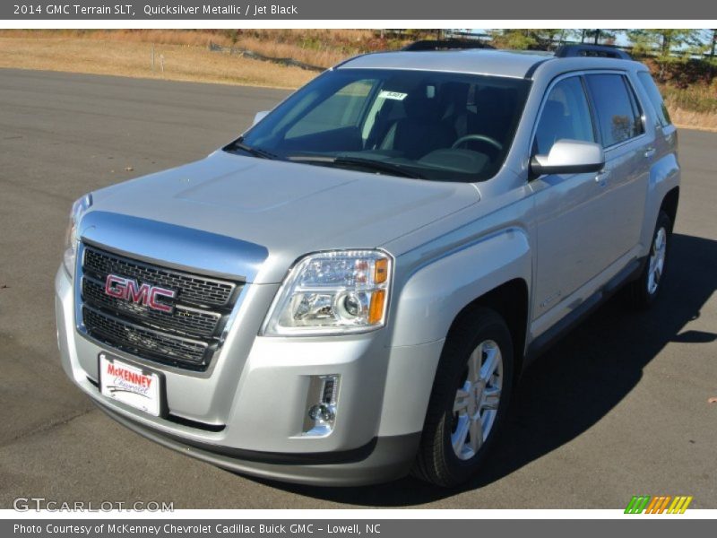 Quicksilver Metallic / Jet Black 2014 GMC Terrain SLT