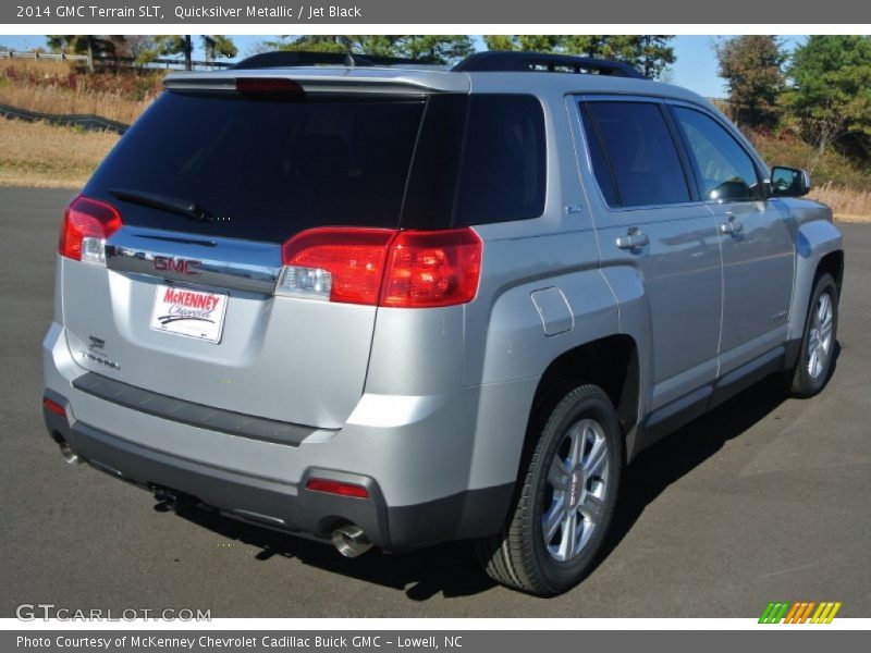 Quicksilver Metallic / Jet Black 2014 GMC Terrain SLT