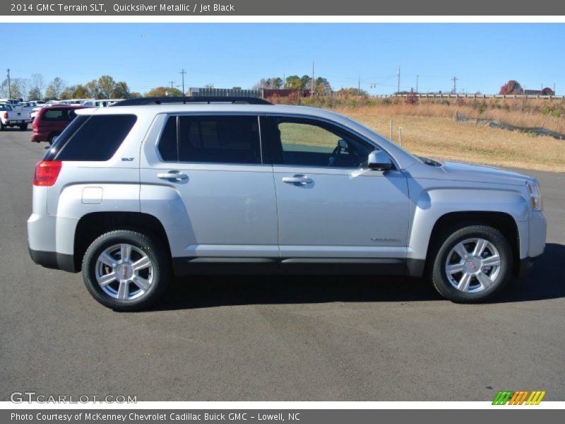 Quicksilver Metallic / Jet Black 2014 GMC Terrain SLT