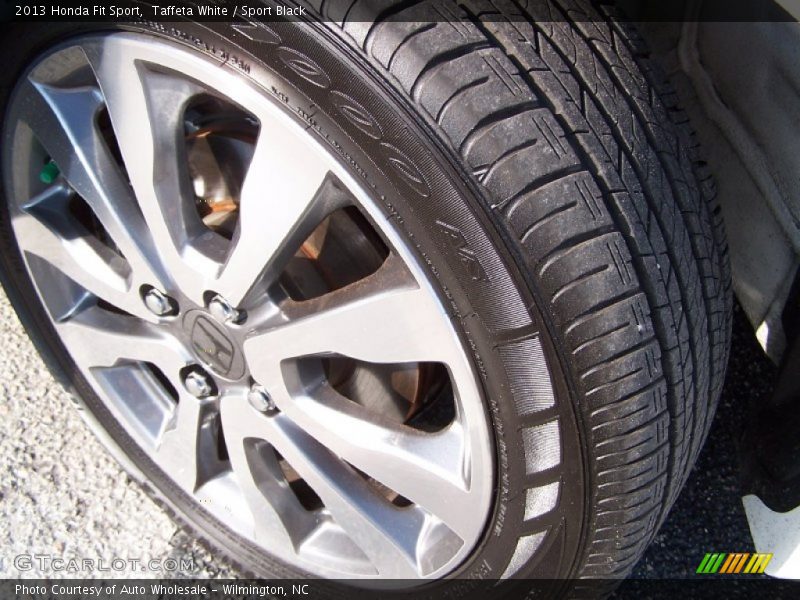 Taffeta White / Sport Black 2013 Honda Fit Sport