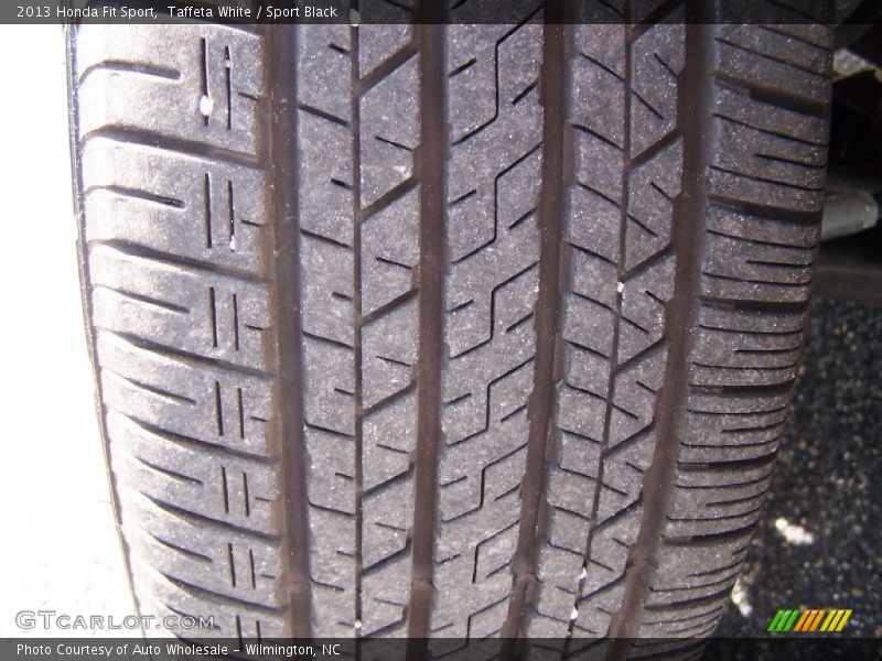 Taffeta White / Sport Black 2013 Honda Fit Sport