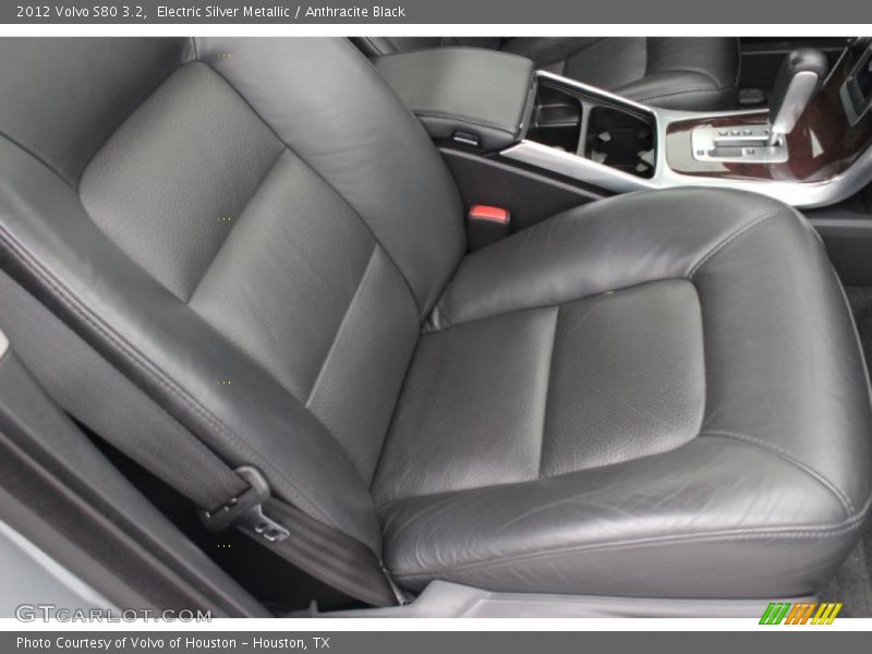Electric Silver Metallic / Anthracite Black 2012 Volvo S80 3.2