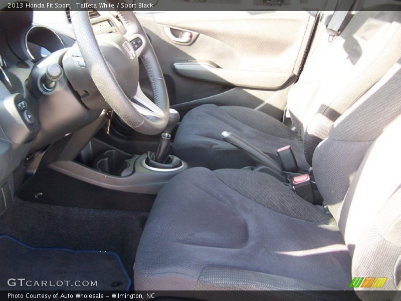 Taffeta White / Sport Black 2013 Honda Fit Sport