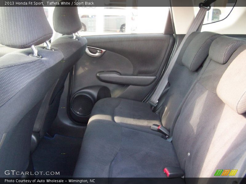 Taffeta White / Sport Black 2013 Honda Fit Sport
