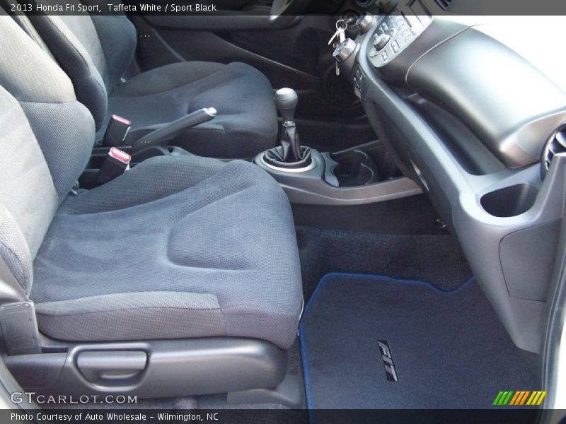 Taffeta White / Sport Black 2013 Honda Fit Sport