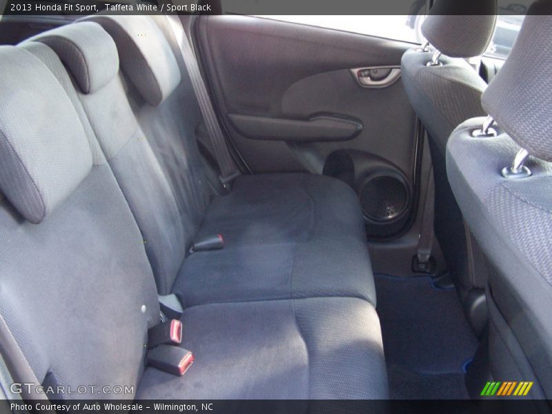 Taffeta White / Sport Black 2013 Honda Fit Sport