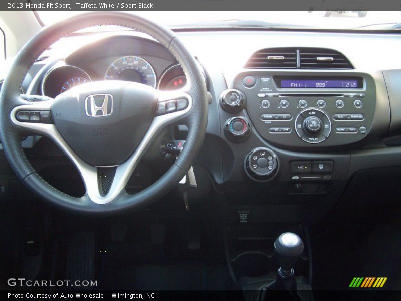 Taffeta White / Sport Black 2013 Honda Fit Sport