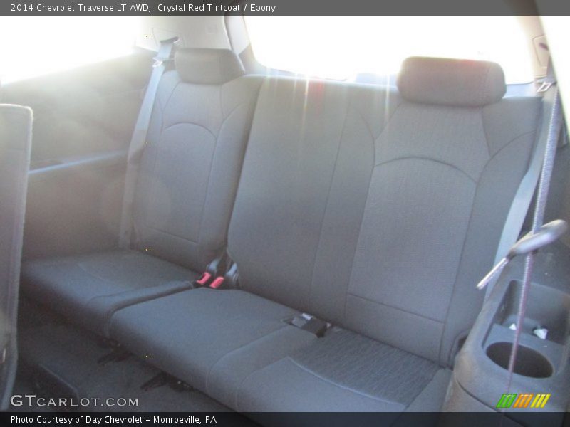 Crystal Red Tintcoat / Ebony 2014 Chevrolet Traverse LT AWD