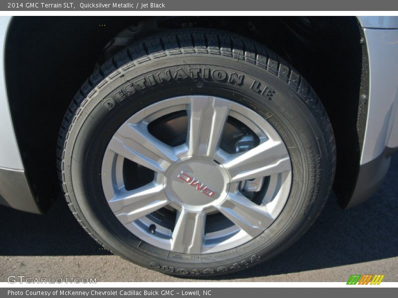 Quicksilver Metallic / Jet Black 2014 GMC Terrain SLT