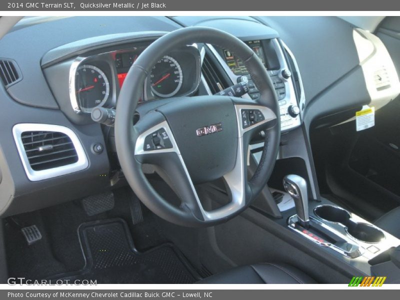 Quicksilver Metallic / Jet Black 2014 GMC Terrain SLT