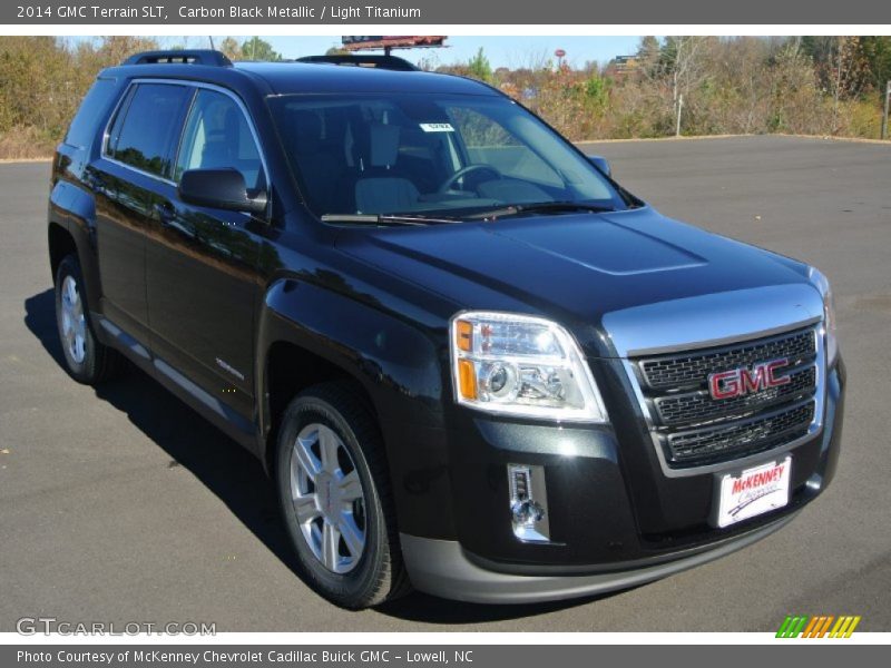 Carbon Black Metallic / Light Titanium 2014 GMC Terrain SLT