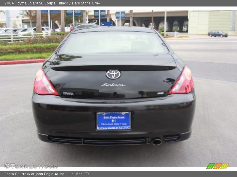 Black / Dark Stone Gray 2004 Toyota Solara SE Coupe