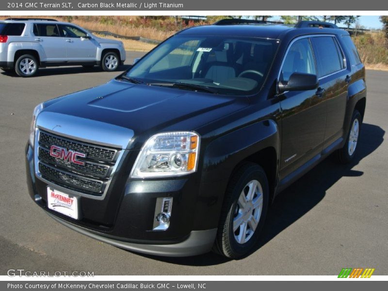 Carbon Black Metallic / Light Titanium 2014 GMC Terrain SLT