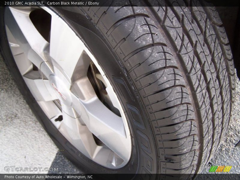 Carbon Black Metallic / Ebony 2010 GMC Acadia SLT