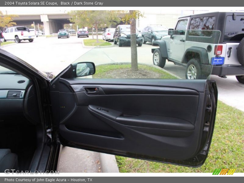 Black / Dark Stone Gray 2004 Toyota Solara SE Coupe
