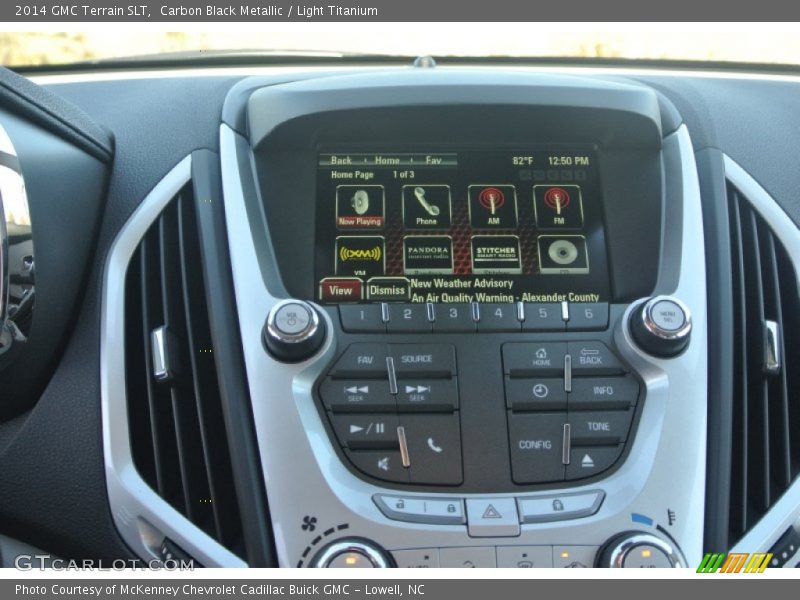 Carbon Black Metallic / Light Titanium 2014 GMC Terrain SLT