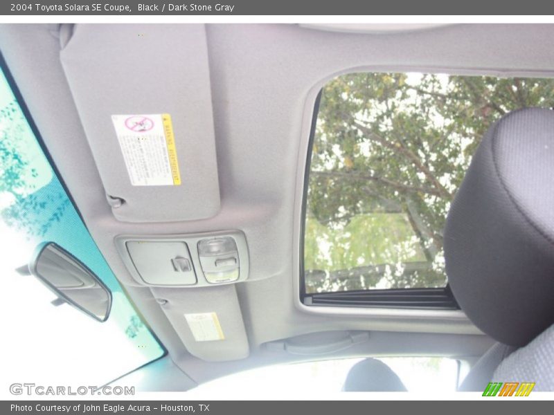 Black / Dark Stone Gray 2004 Toyota Solara SE Coupe