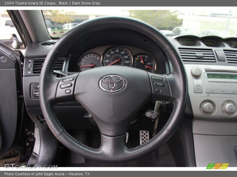 Black / Dark Stone Gray 2004 Toyota Solara SE Coupe