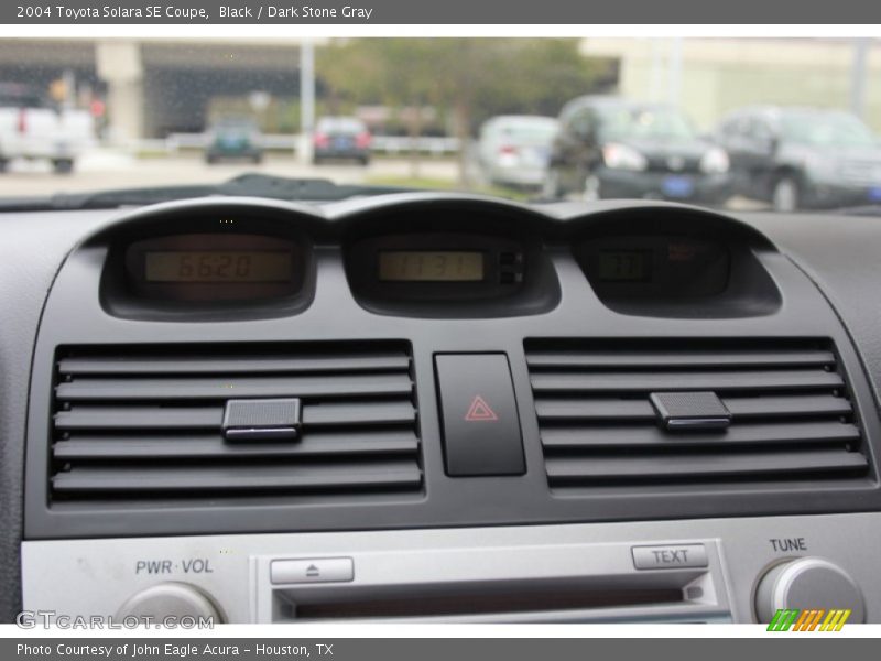 Black / Dark Stone Gray 2004 Toyota Solara SE Coupe