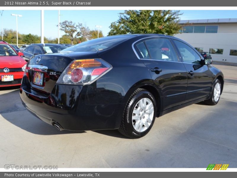 Super Black / Charcoal 2012 Nissan Altima 2.5 S