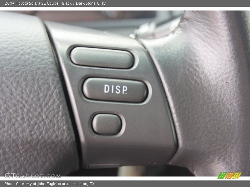 Black / Dark Stone Gray 2004 Toyota Solara SE Coupe