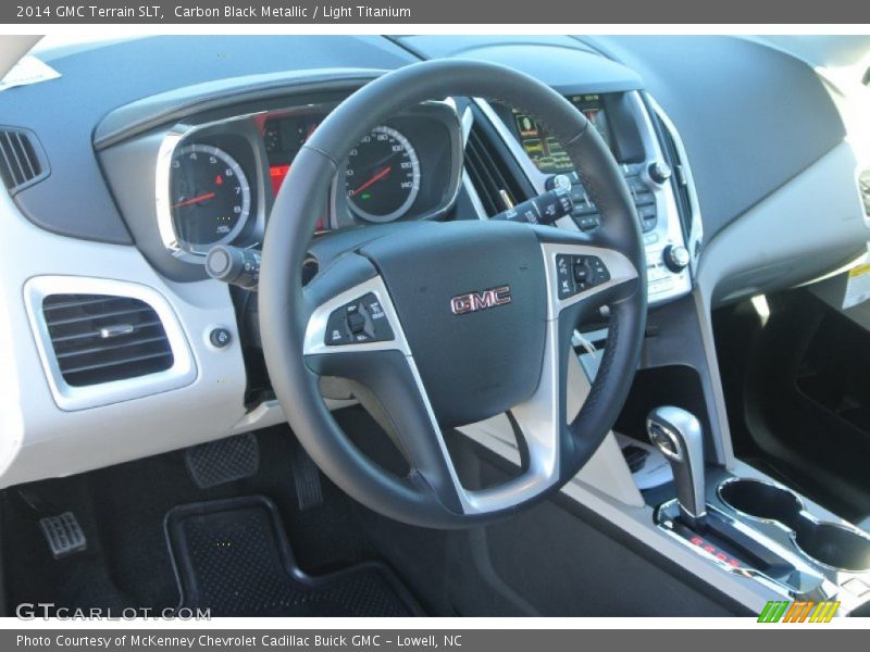 Carbon Black Metallic / Light Titanium 2014 GMC Terrain SLT