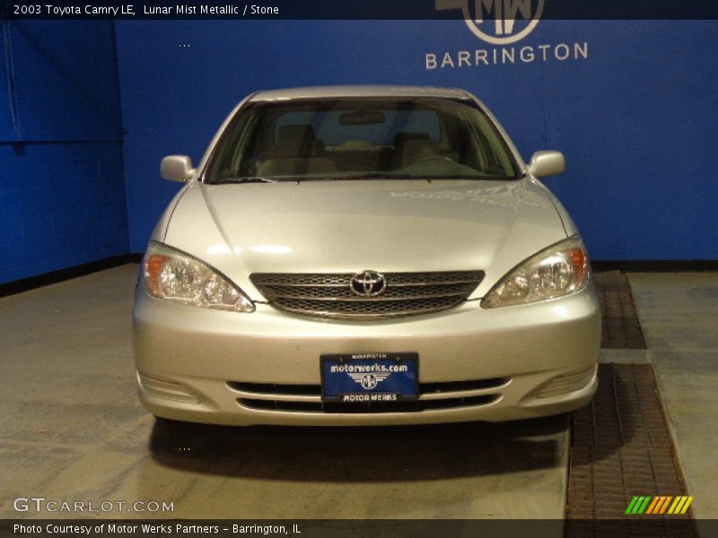 Lunar Mist Metallic / Stone 2003 Toyota Camry LE