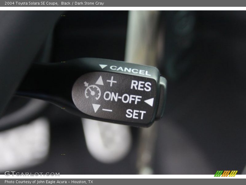 Black / Dark Stone Gray 2004 Toyota Solara SE Coupe