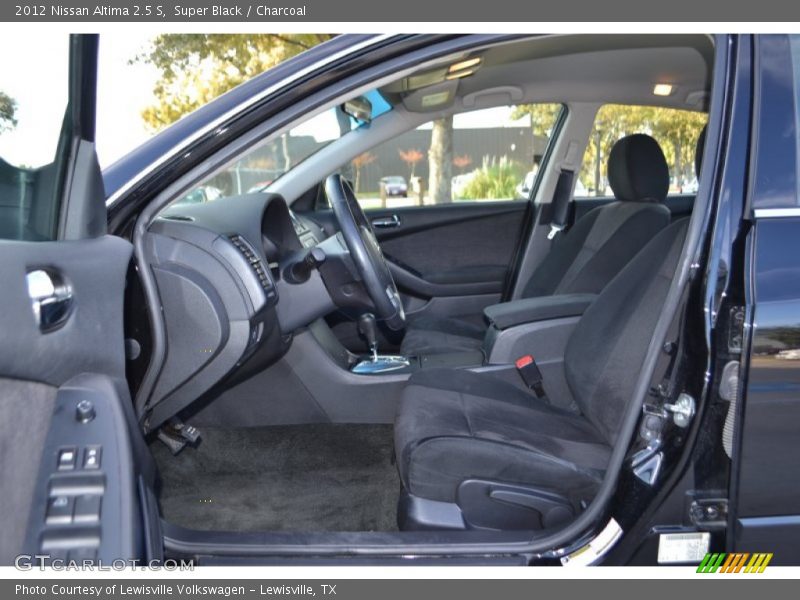 Super Black / Charcoal 2012 Nissan Altima 2.5 S