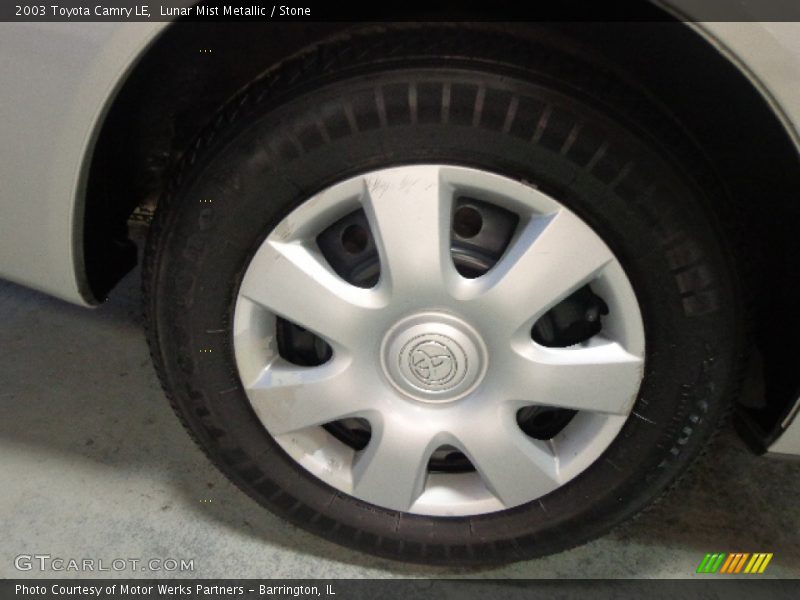 Lunar Mist Metallic / Stone 2003 Toyota Camry LE