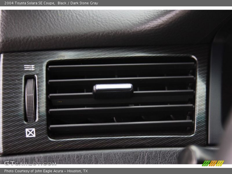 Black / Dark Stone Gray 2004 Toyota Solara SE Coupe