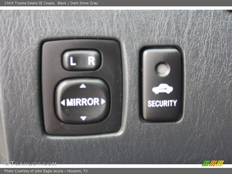 Black / Dark Stone Gray 2004 Toyota Solara SE Coupe